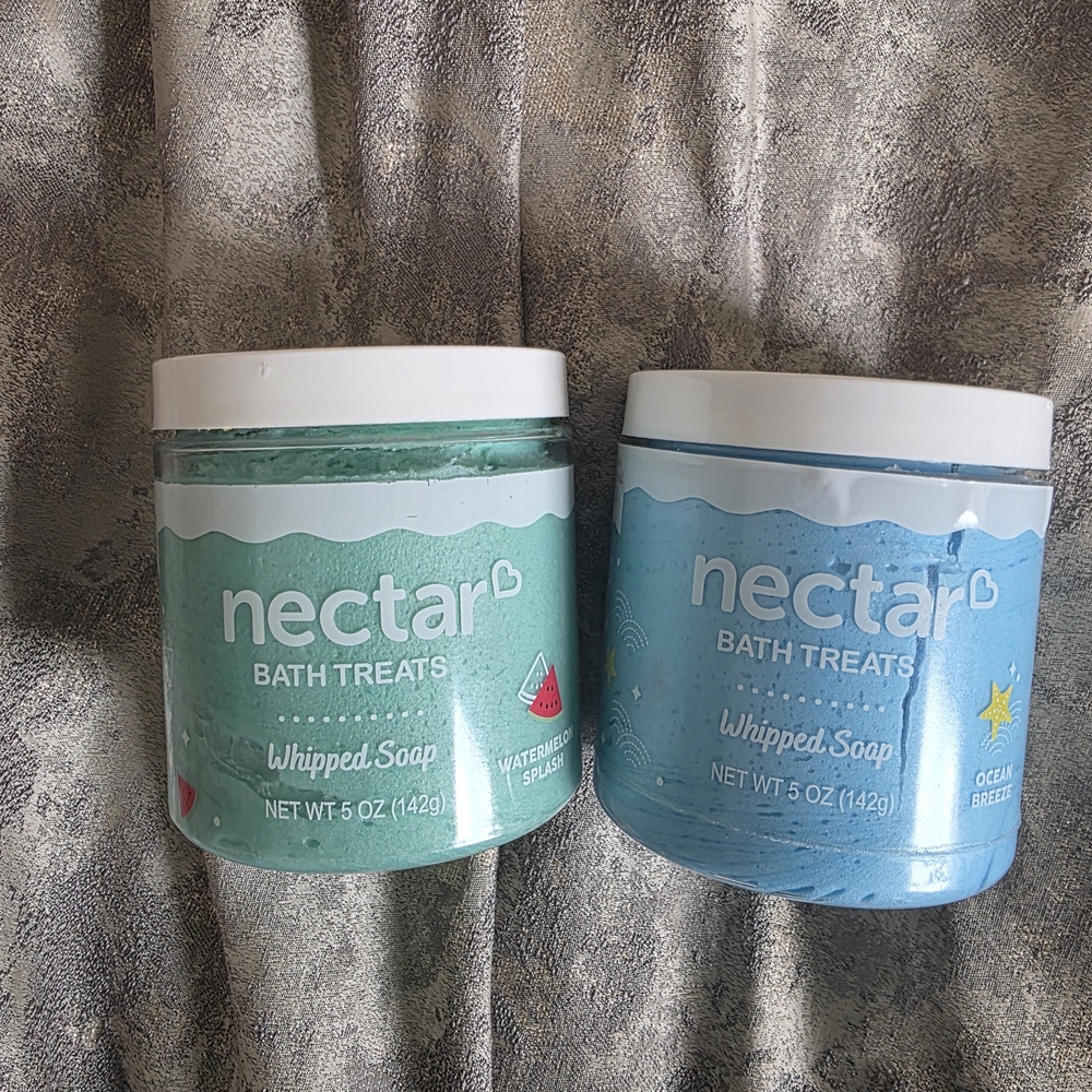 Nectar Bath Treats Whipped Soap Set Of 2